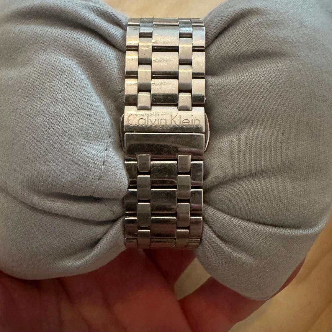 Silverfärgad Calvin Klein herrklocka - 3