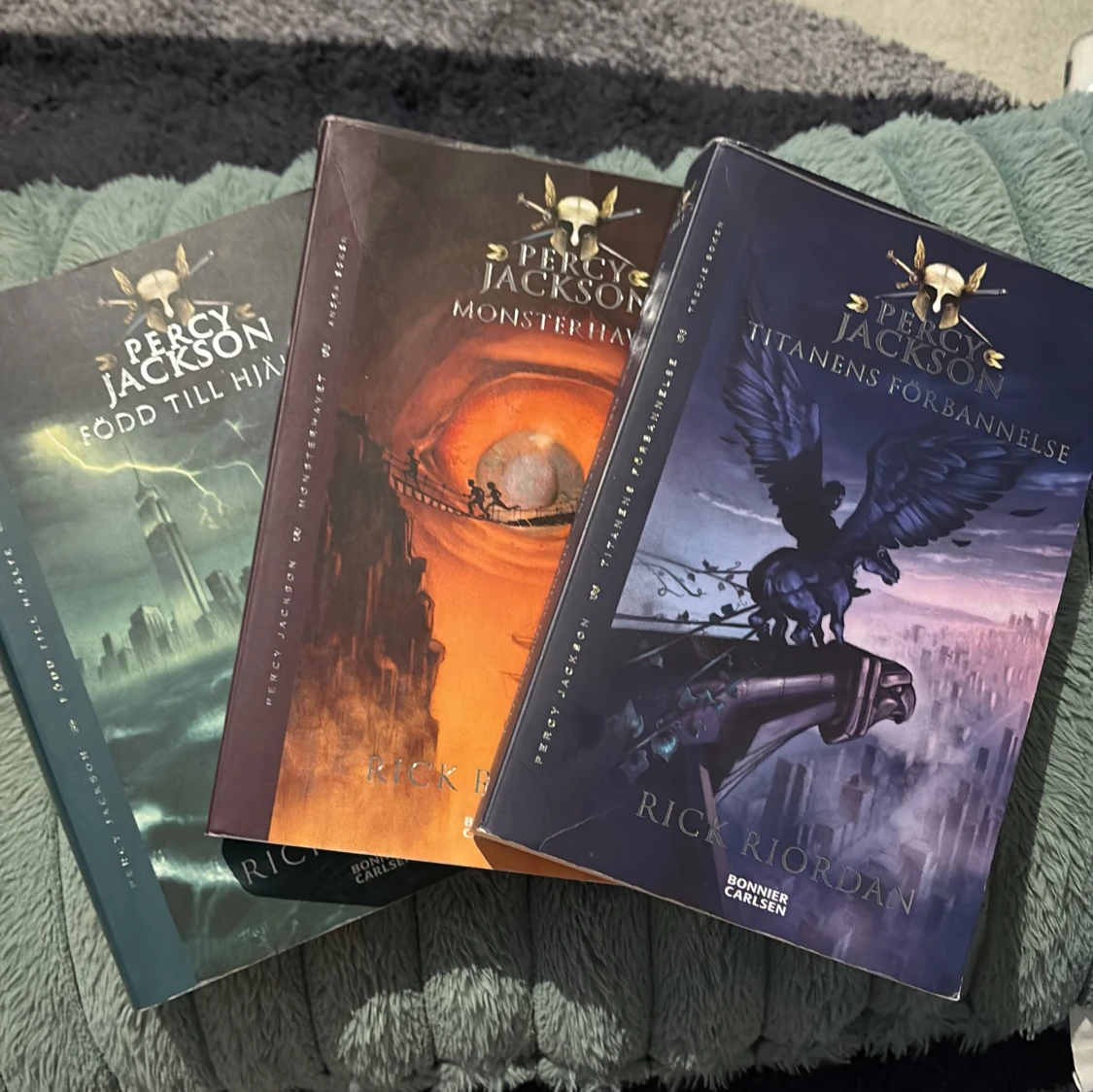 Percy Jackson: Född till hjälte, Monsterhavet, Titanens förbannelse