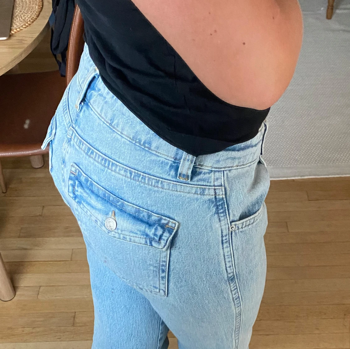 Ljusblå  jeans bootcut - 3