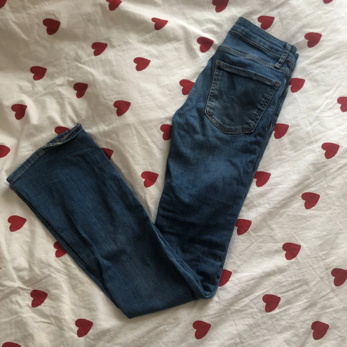 Blå jeans från Zara, storlek 32 - 1