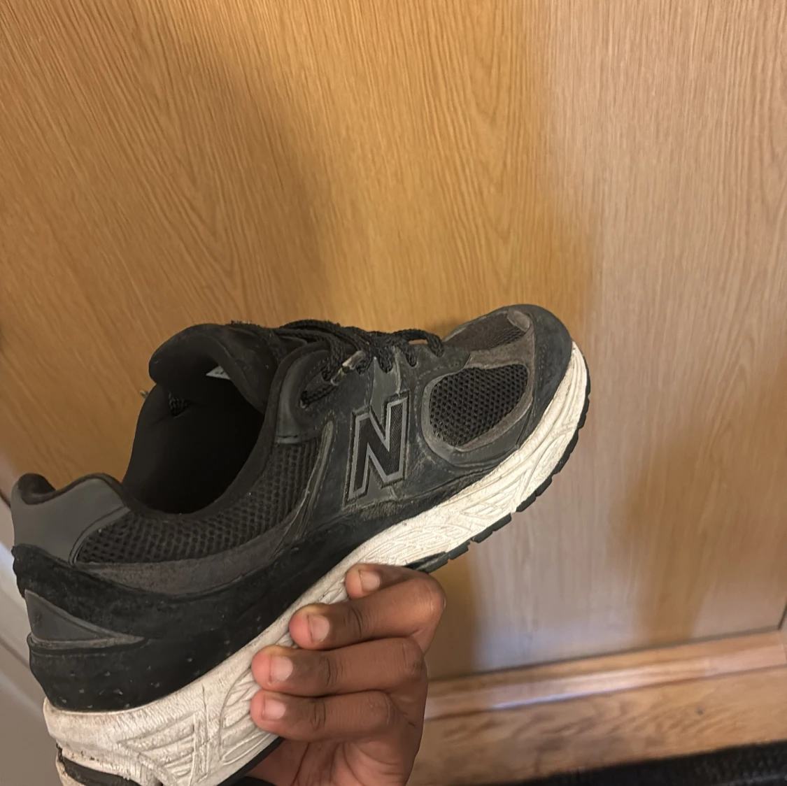 Svarta New Balance sneakers - 1