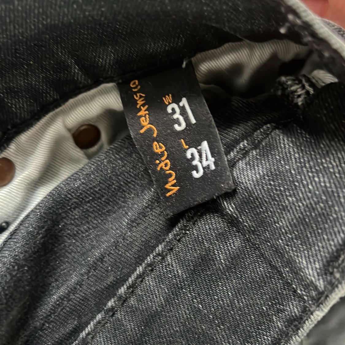 Svarta jeans från Nudie Jeans, 31/34 - 2