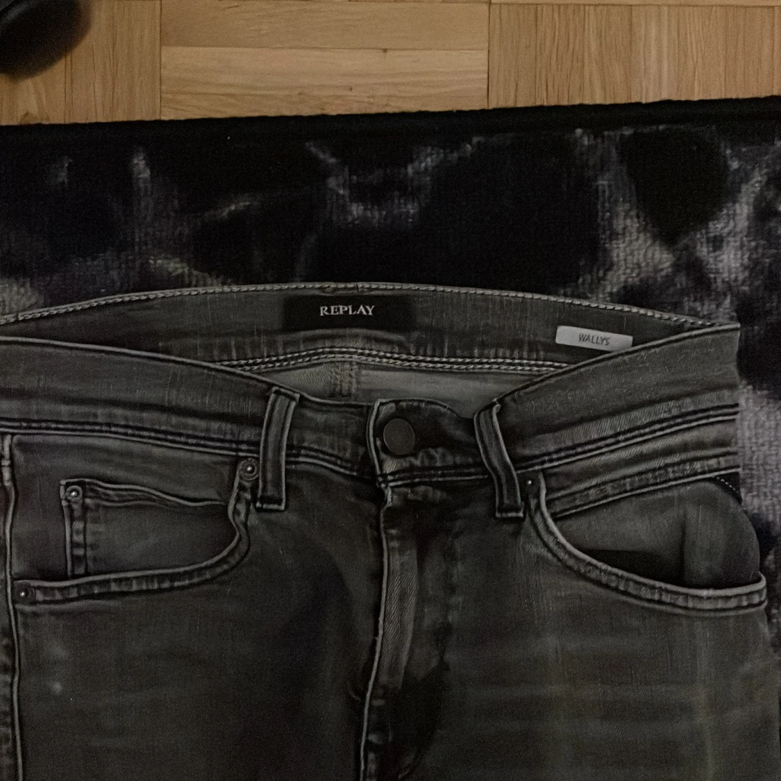 Replay grå slim fit jeans - 2