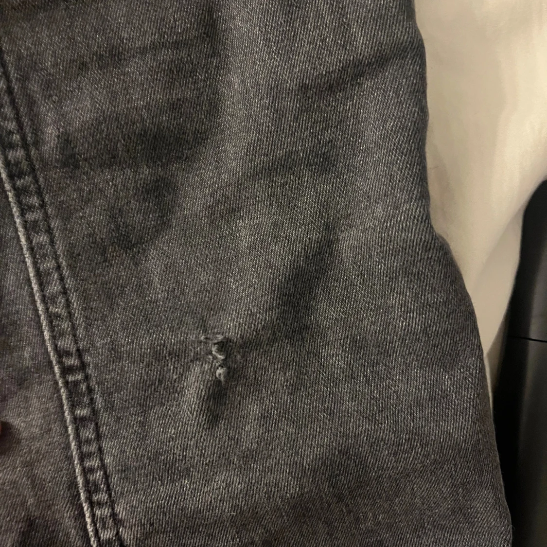 Svarta bootcut jeans med låg midja - 4