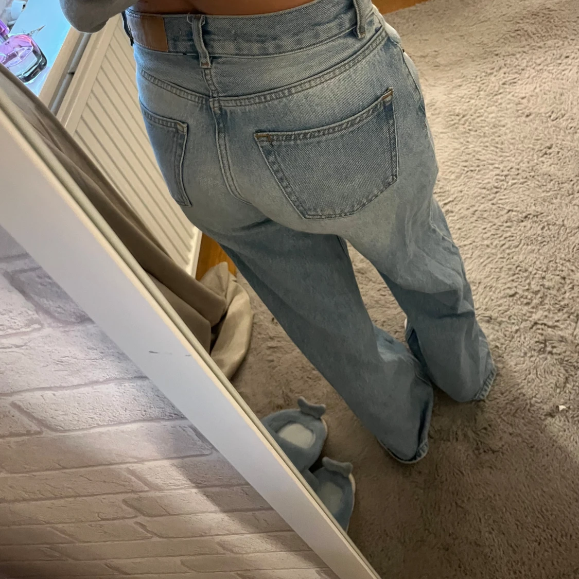 Wide leg jeans från junkyard - 3