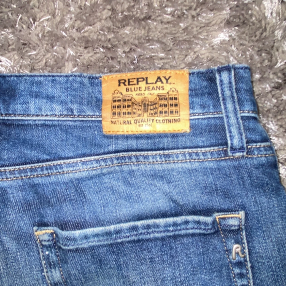 Blå Replay Jeans  - 3