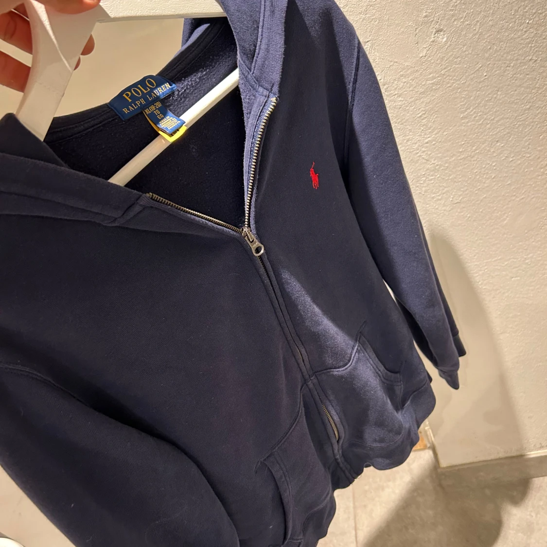 Mörkblå hoodie från Polo Ralph Lauren