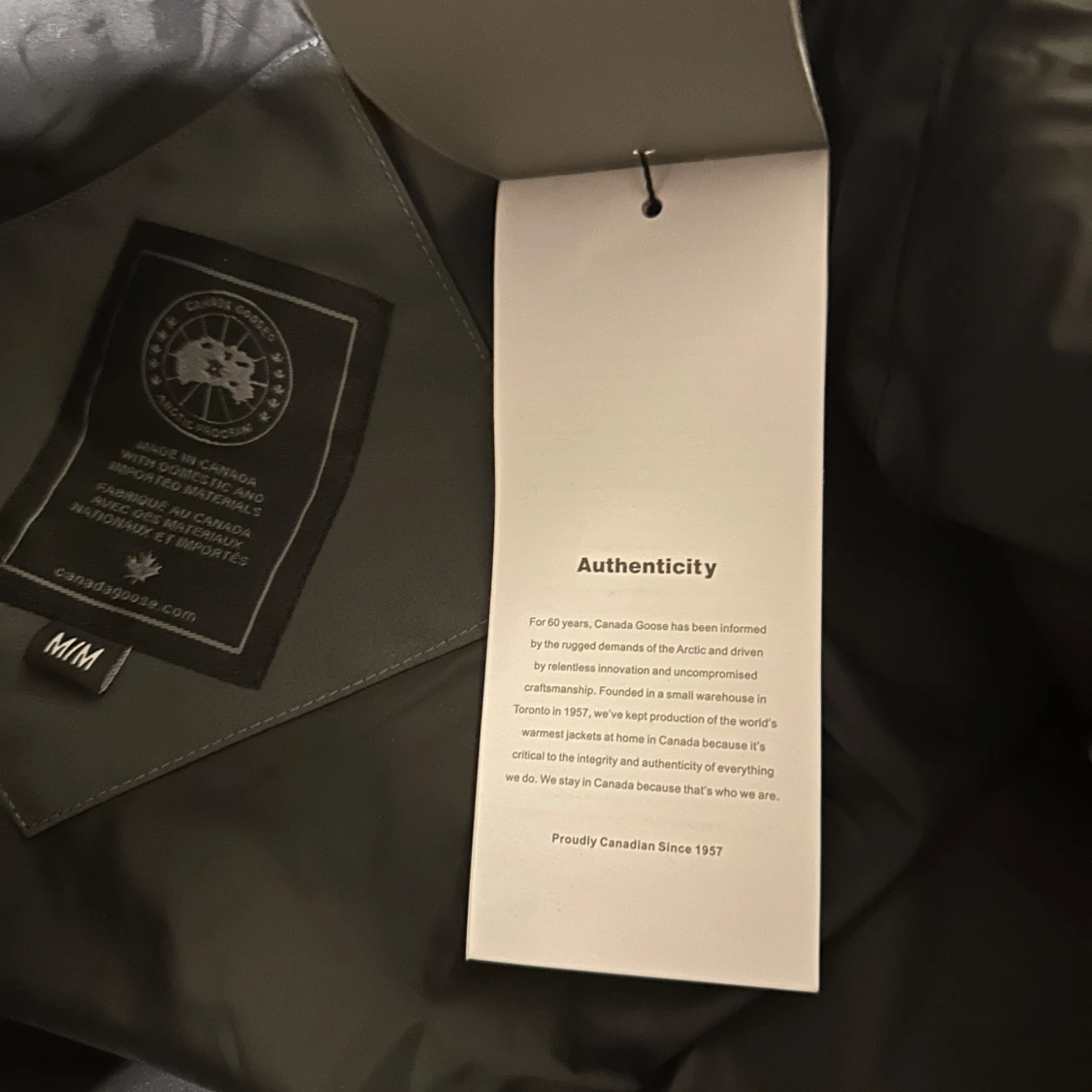 Canada goose black label grå wyndham - 4