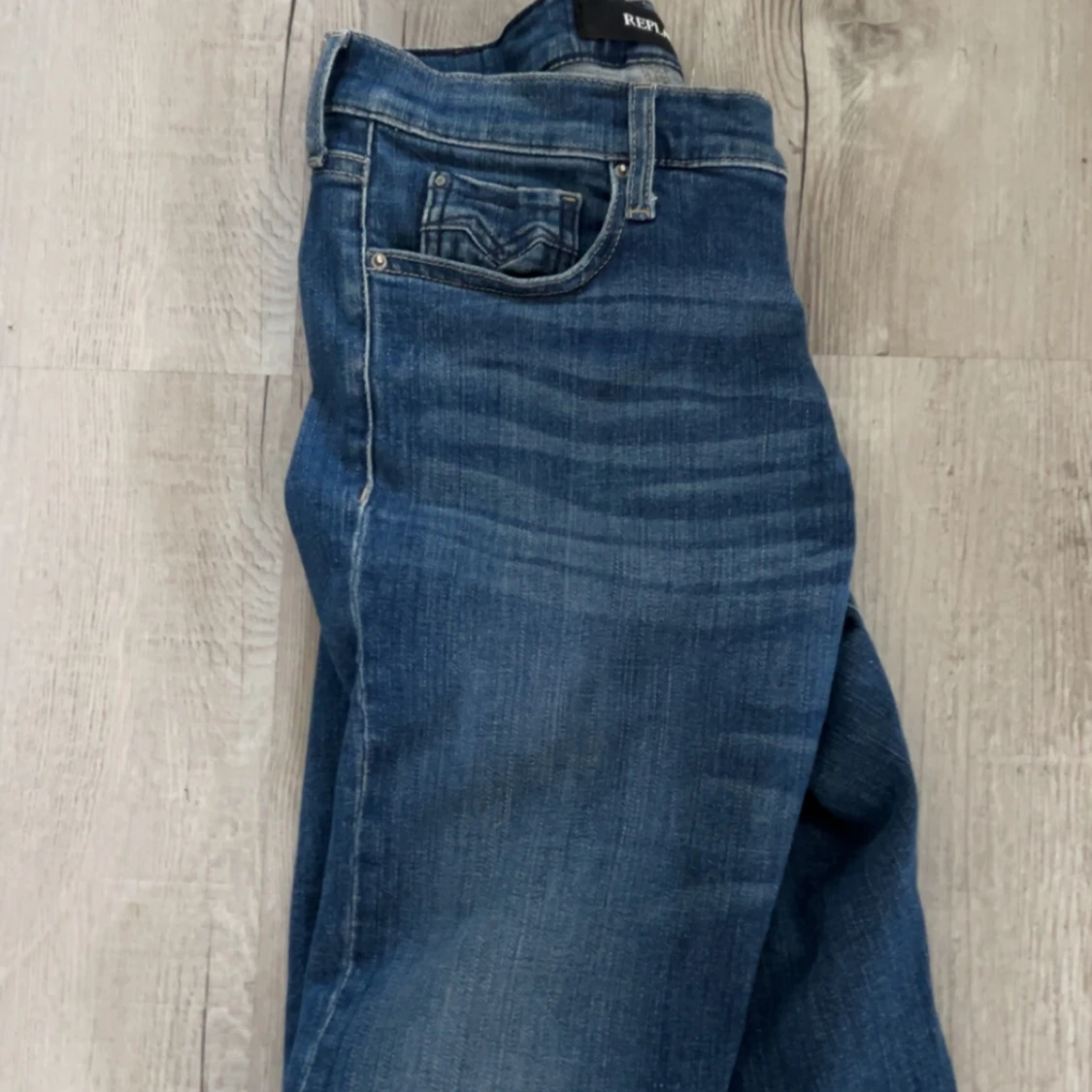 Replay blå jeans med klassisk tvätt