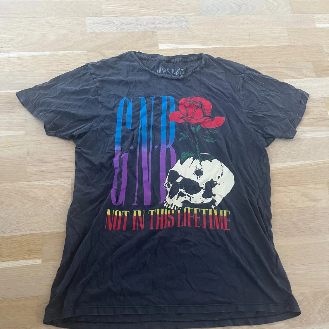 Guns N' Roses svart band-tshirt