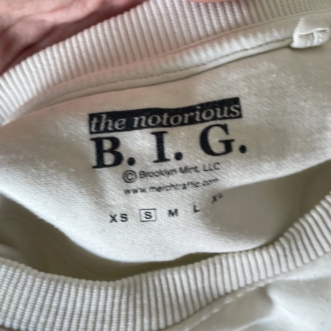 Vit sweatshirt The Notorious B.I.G. - 1