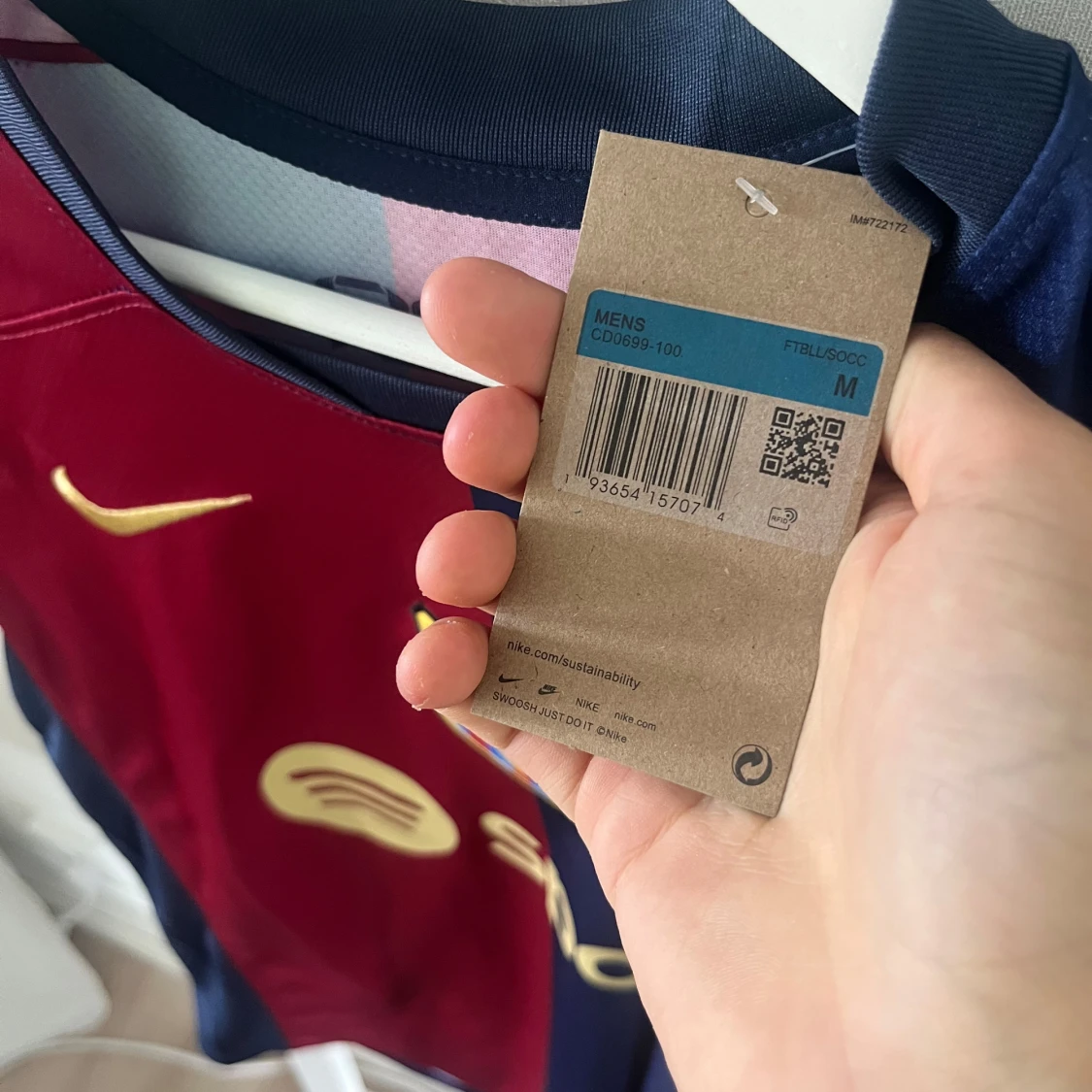 FC Barcelona Lamine Yamal tröja Nike M - 3