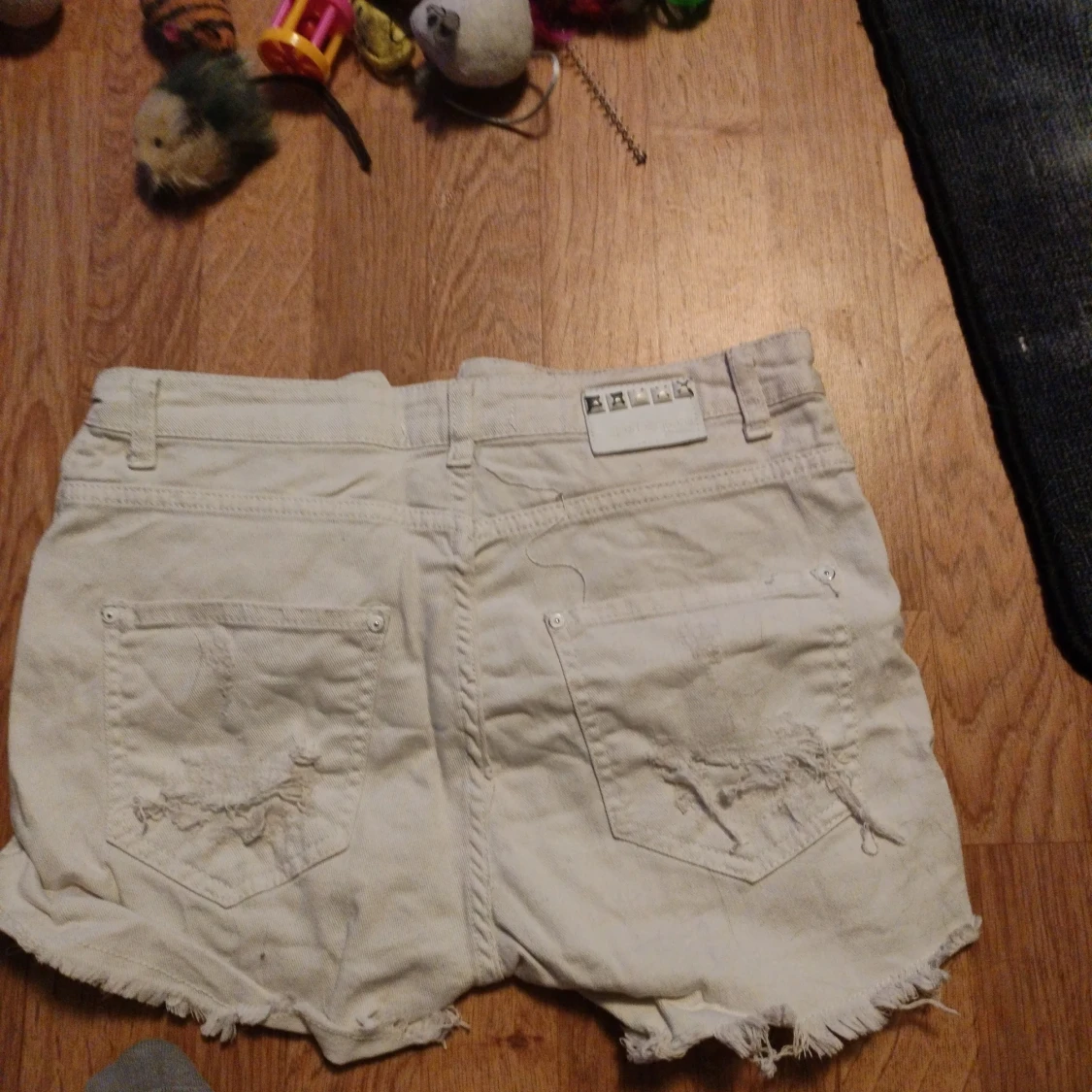 Vita ripped jeansshorts - 1