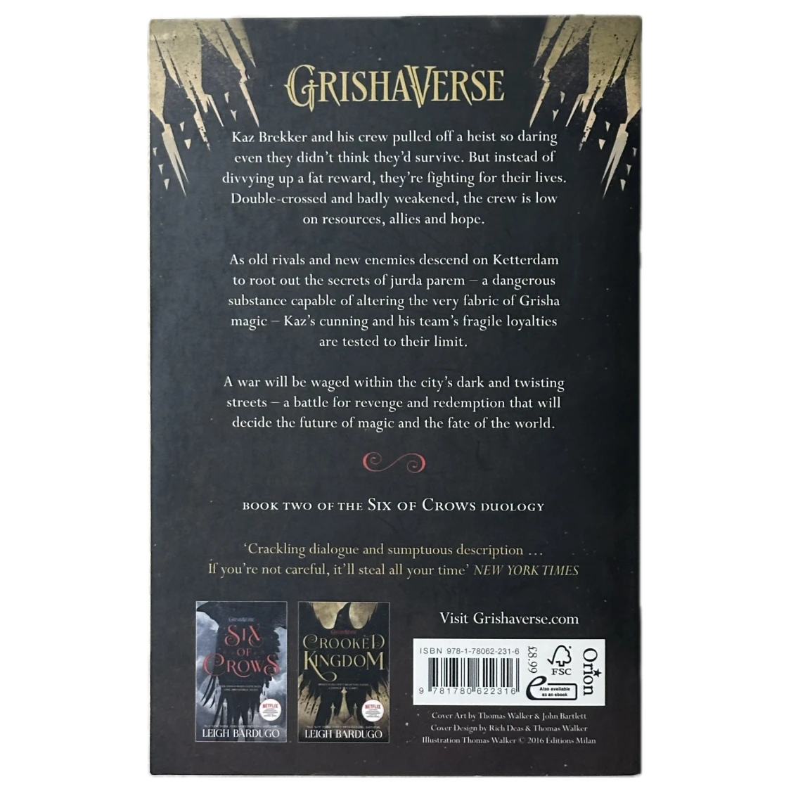 Crooked Kingdom by Leigh Bardugo - 1