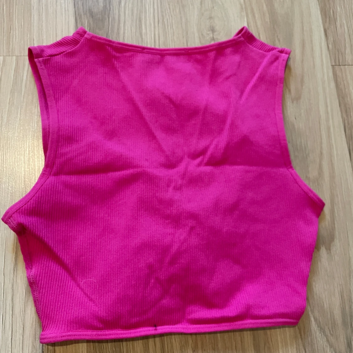 Rosa croppad linnetopp FB Sister XS - 3