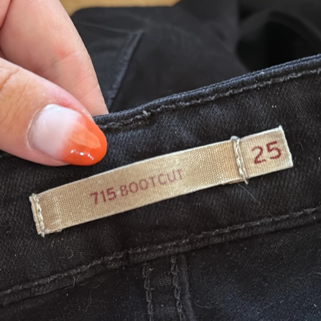 Levis bootcut jeans 715 lågmidjade - 4