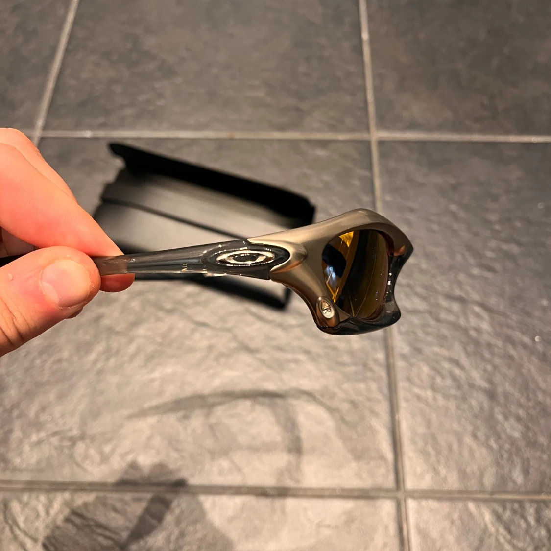 Oakley Splice solglasögon silver/orange - 1