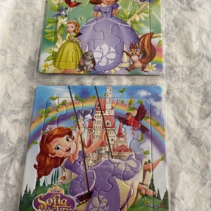 Sofia  & Dora Barn Pussel - Färgglada pussel med motiv från Sofia  och Dora the Explorer. Ny 39kr /2st/ bild   Samma frakt . 3 år + 