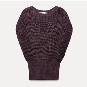 Vinröd stockad topp - Super snygg topp från zara💞knappt använd🎀