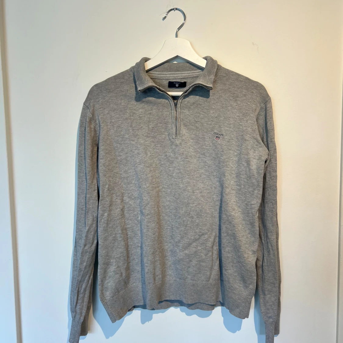 Stickad half-zip - Gant