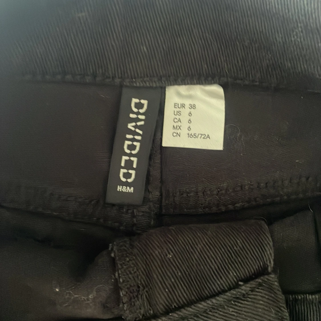 Svarta jeansshorts från H&M  - 2