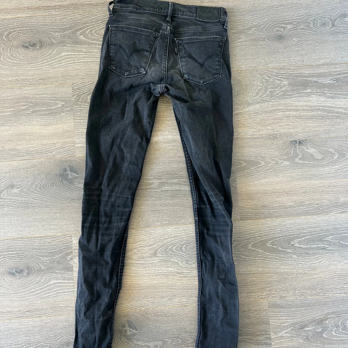 Levi's 710 Super Skinny svarta jeans - 3