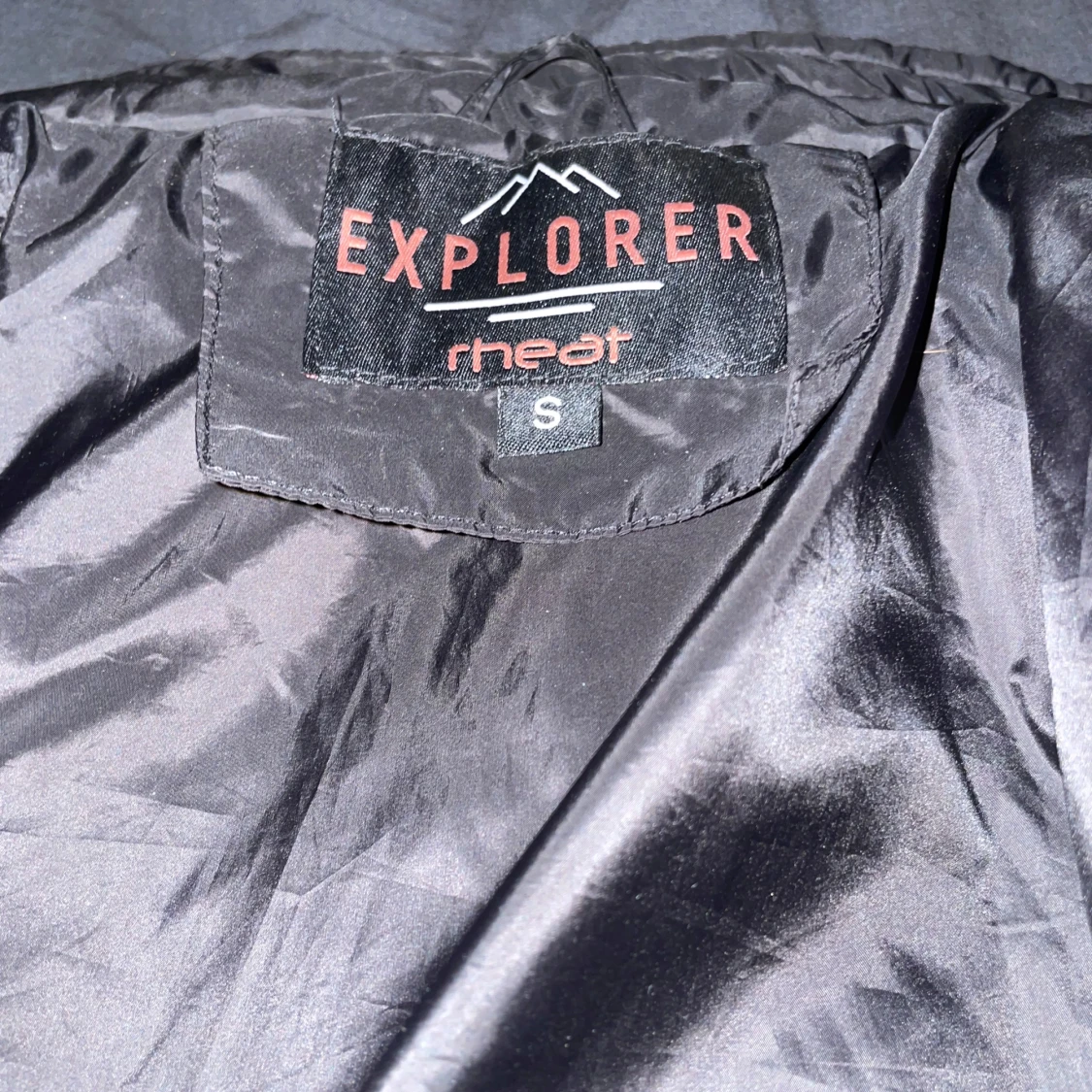 Svart quiltad dunjacka Explorer S - 2