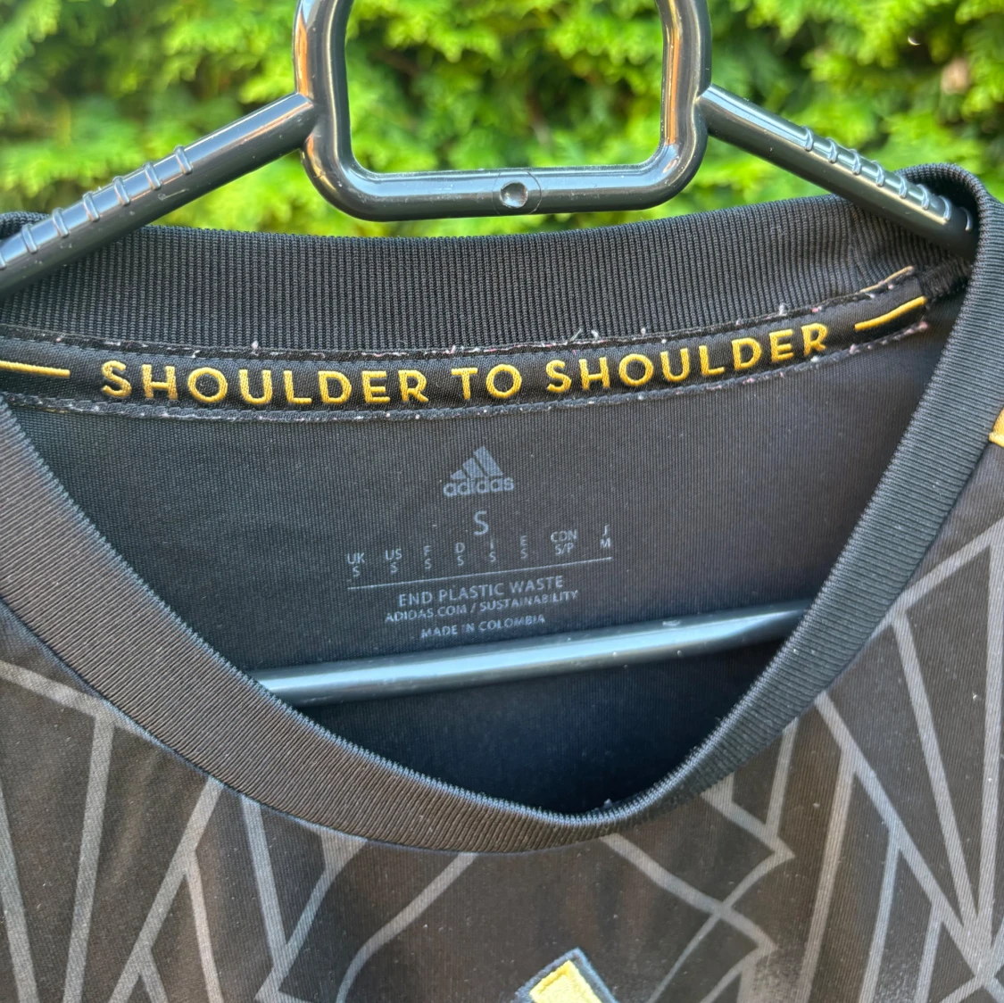 LAFC Adidas svart/guld matchtröja S - 2