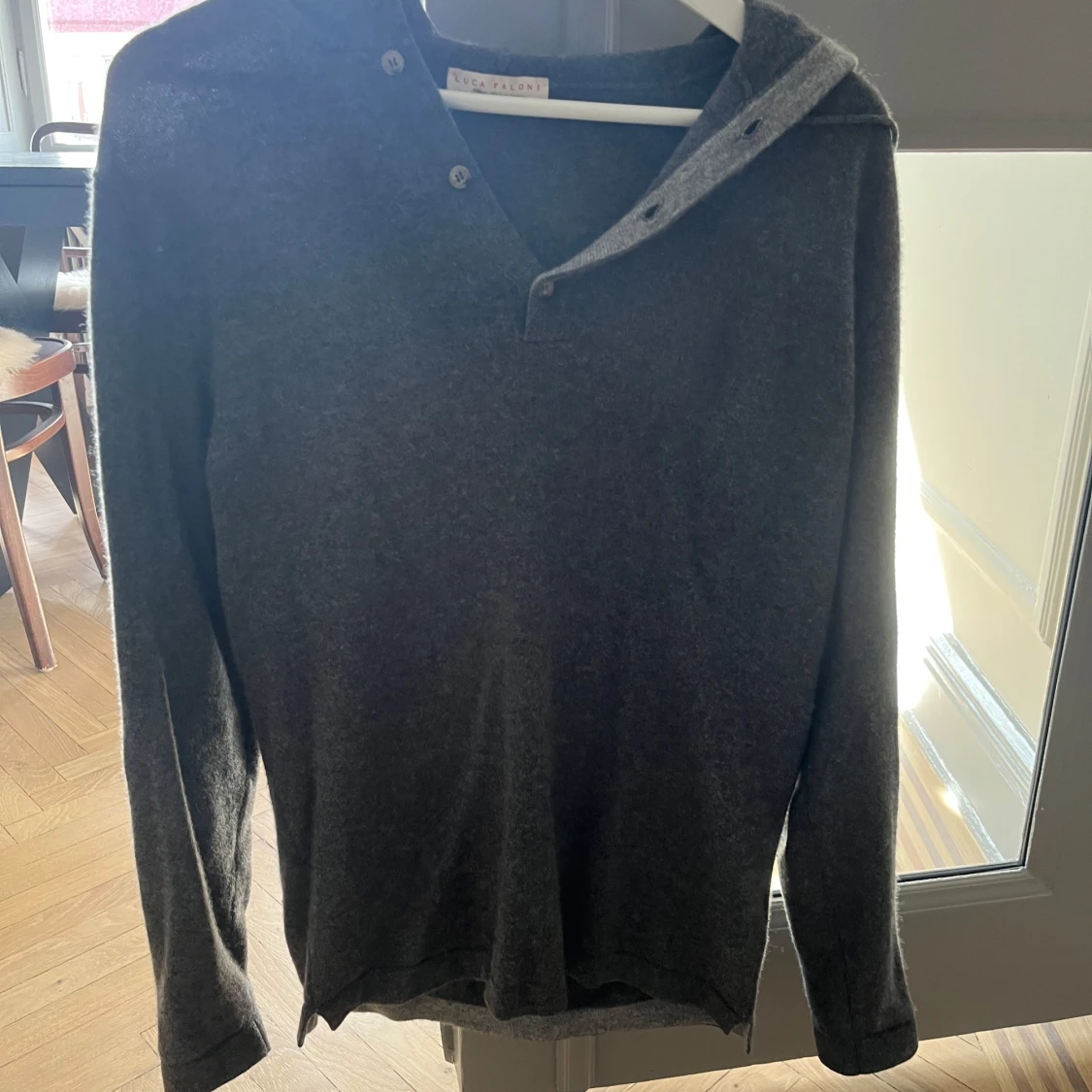 luca faloni kashmir hoodie - 3