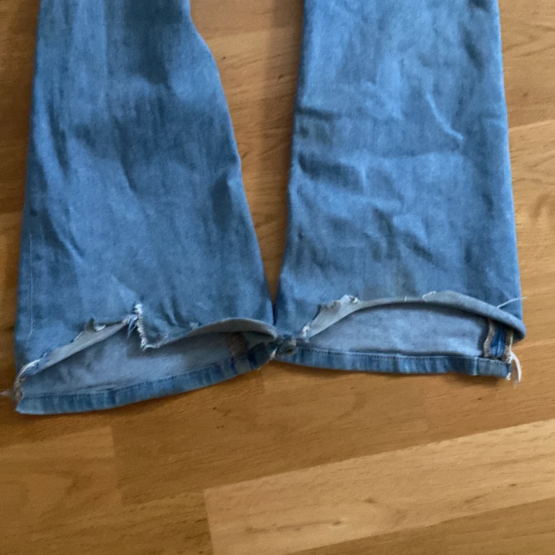 Bootcut jeans i ljusblå denim från lager 157  - 4