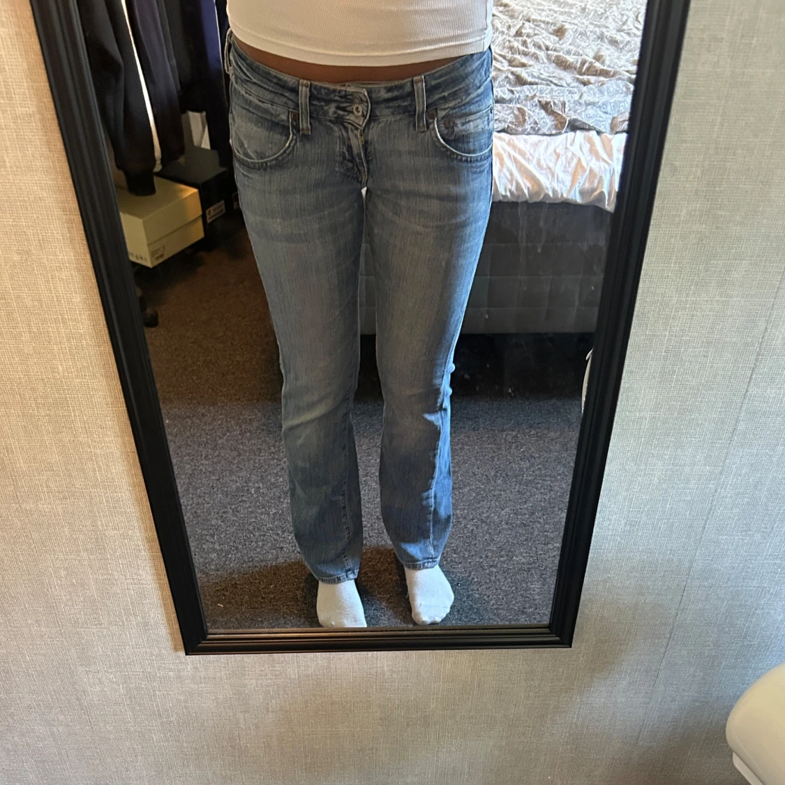 Lågmidjade jeans, Lee