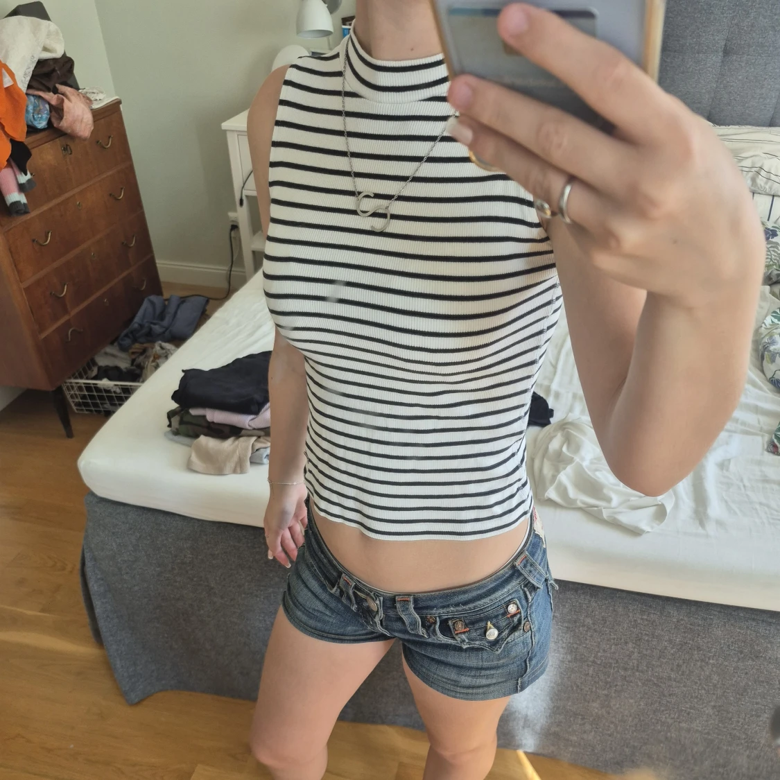 Randig ärmlös topp från Smiley - 4