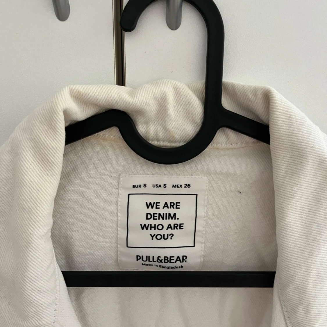 Vit jeansjacka från Pull&Bear - 1