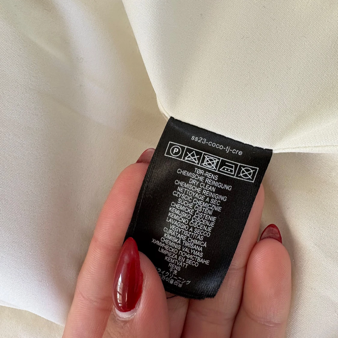 Vit kavajjacka från Meotine - 4