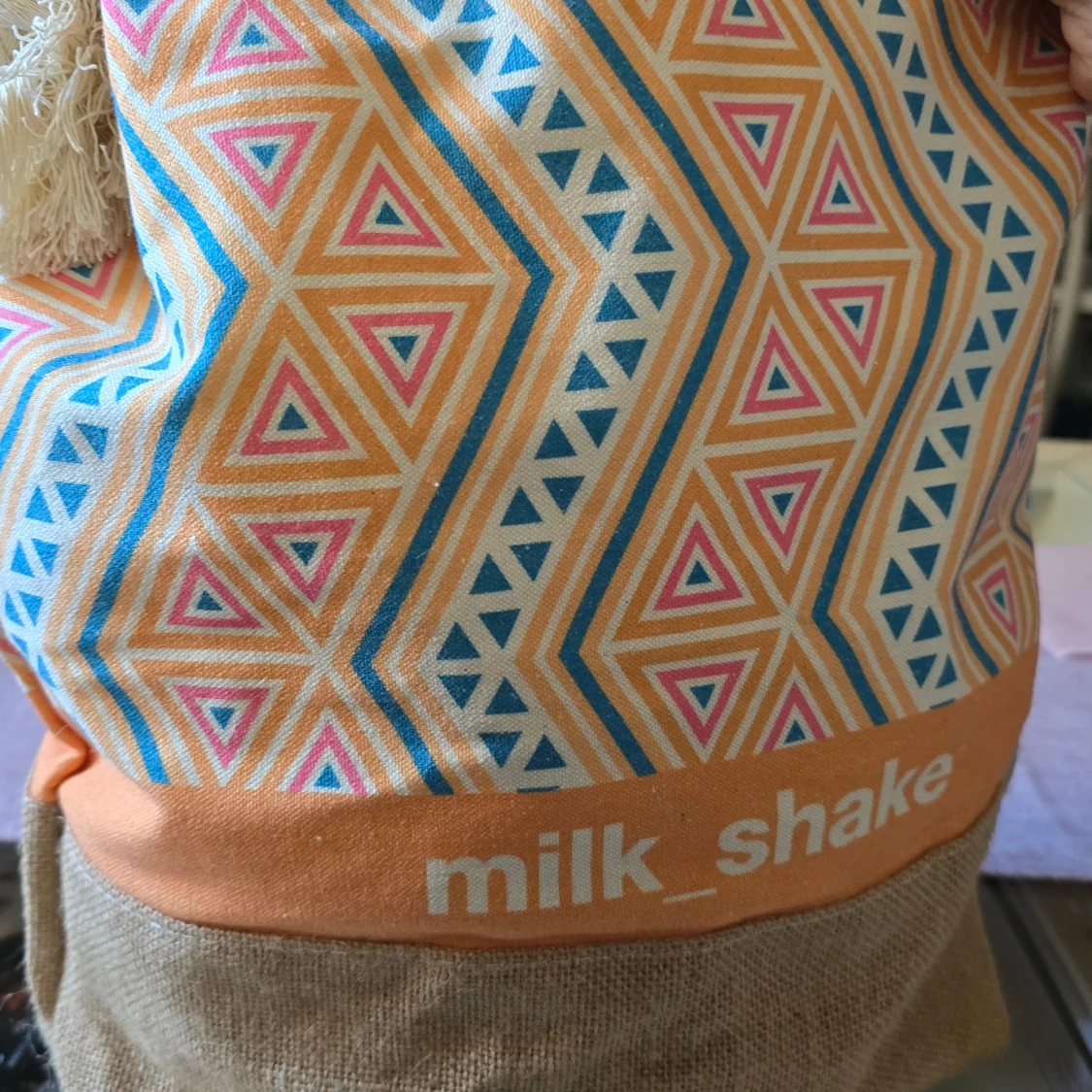 Mönstrad shoppingväska från milk_shake - 3