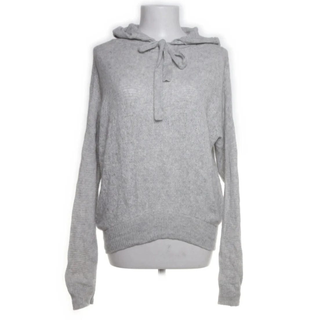 långärmad cashmere hoodie från Crush