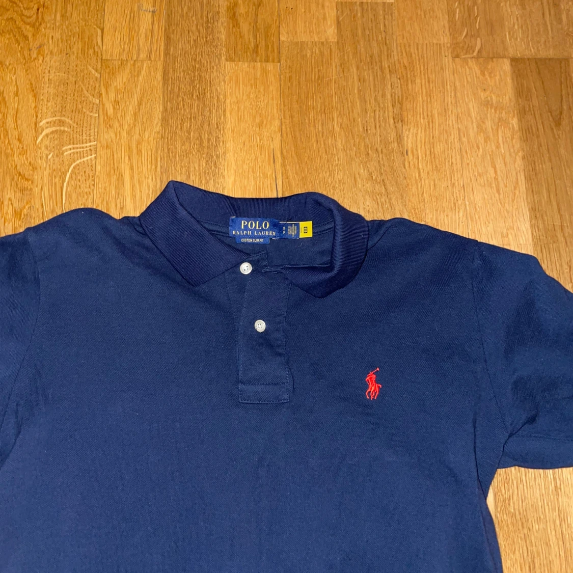 Mörkblå pikétröja från Polo Ralph Lauren - 1