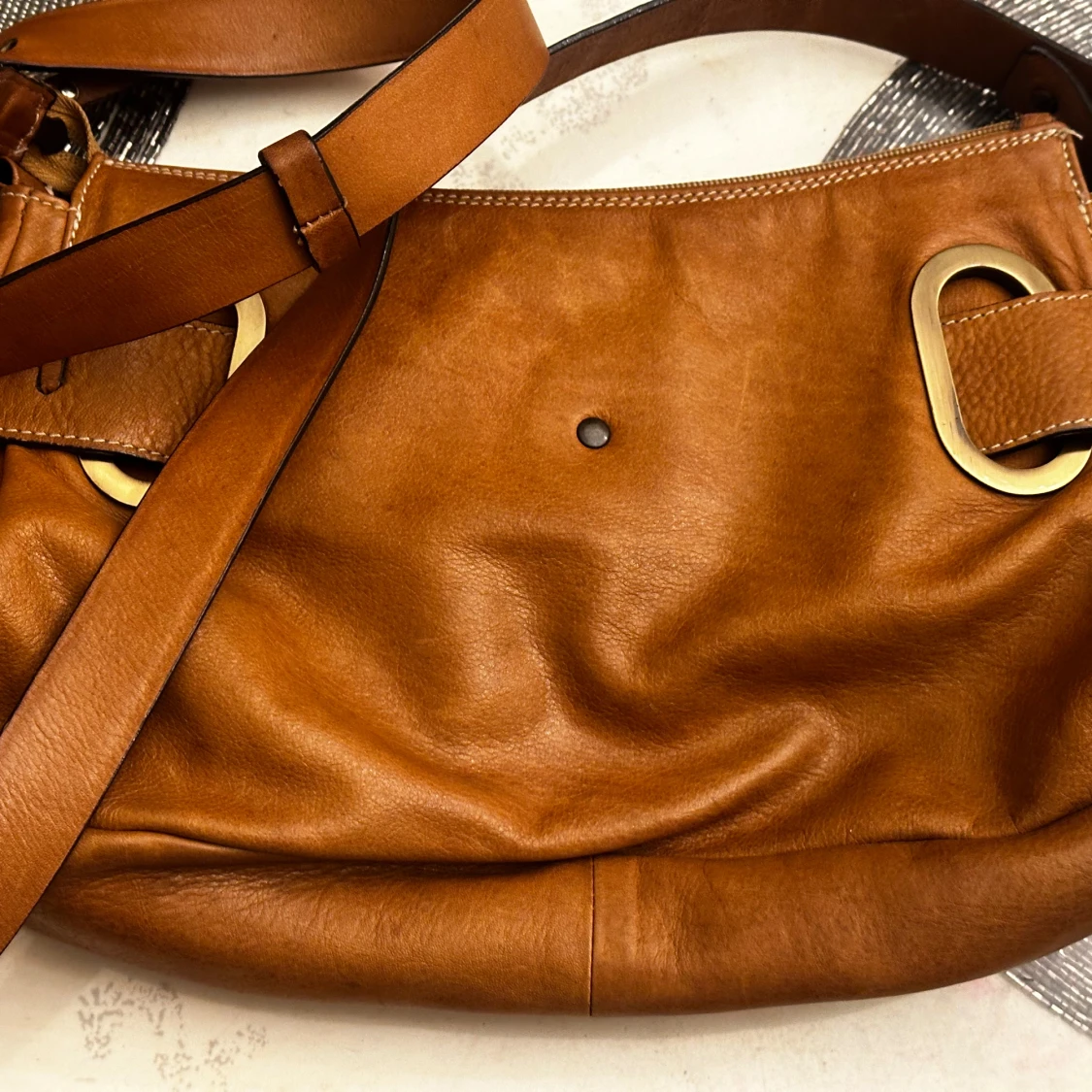 Brun axelväska från Antonia - 3