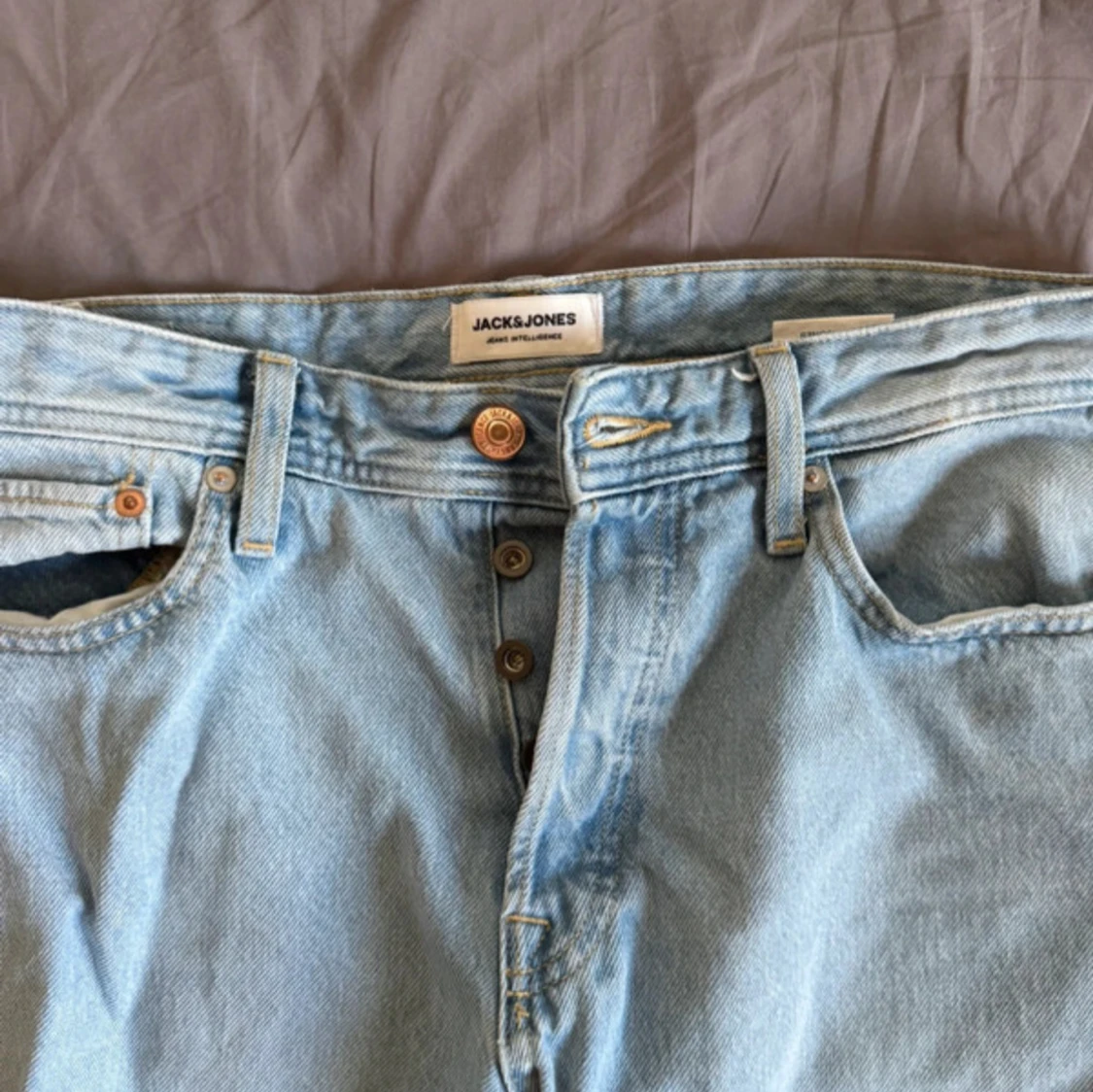 Ljusblå jeans från Jack & Jones - 1