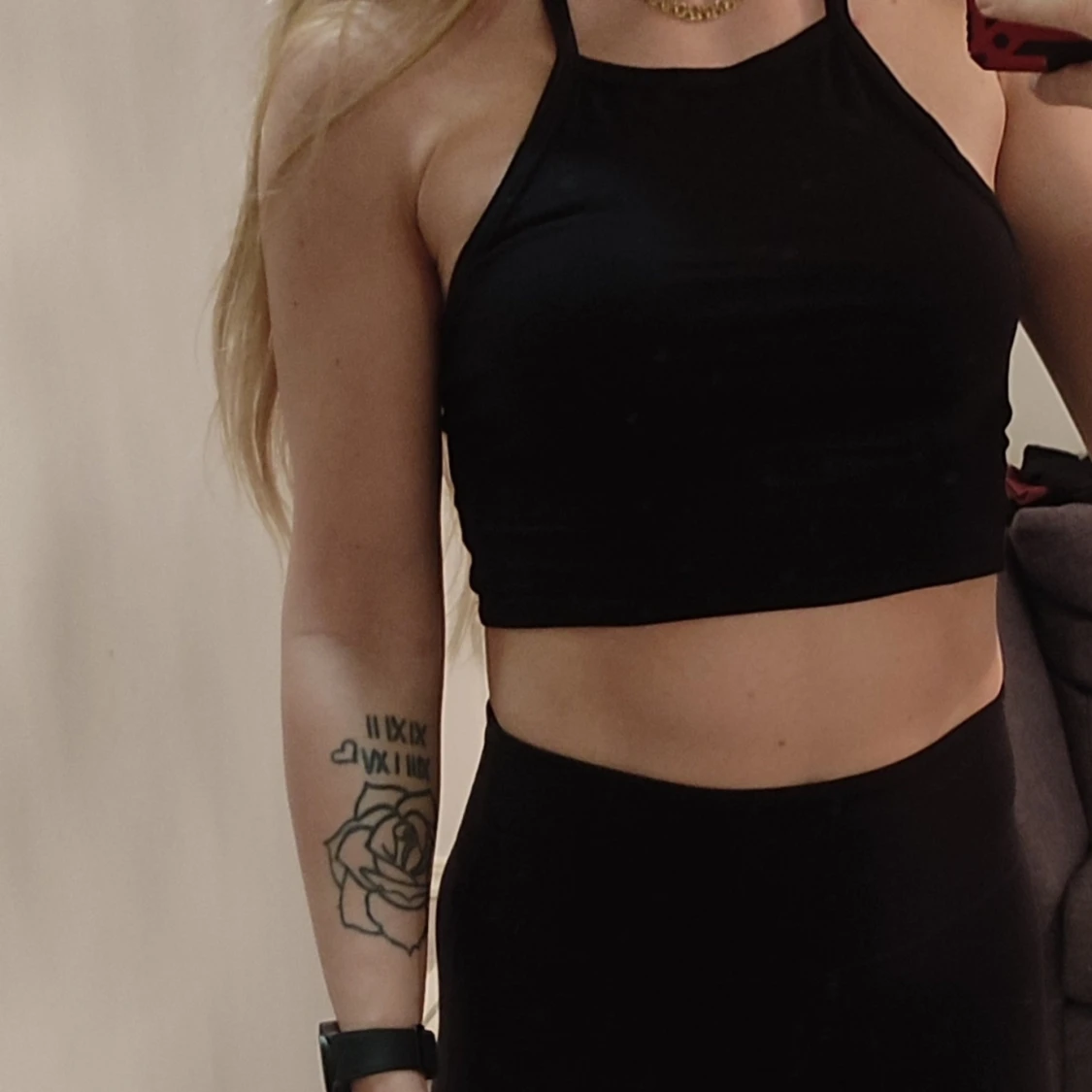 Croppade linnetoppar  - 1