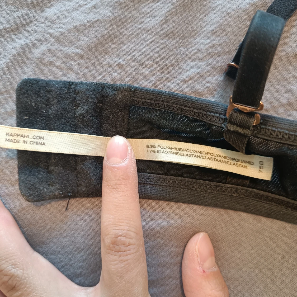 Svart bh från Kappahl - 2