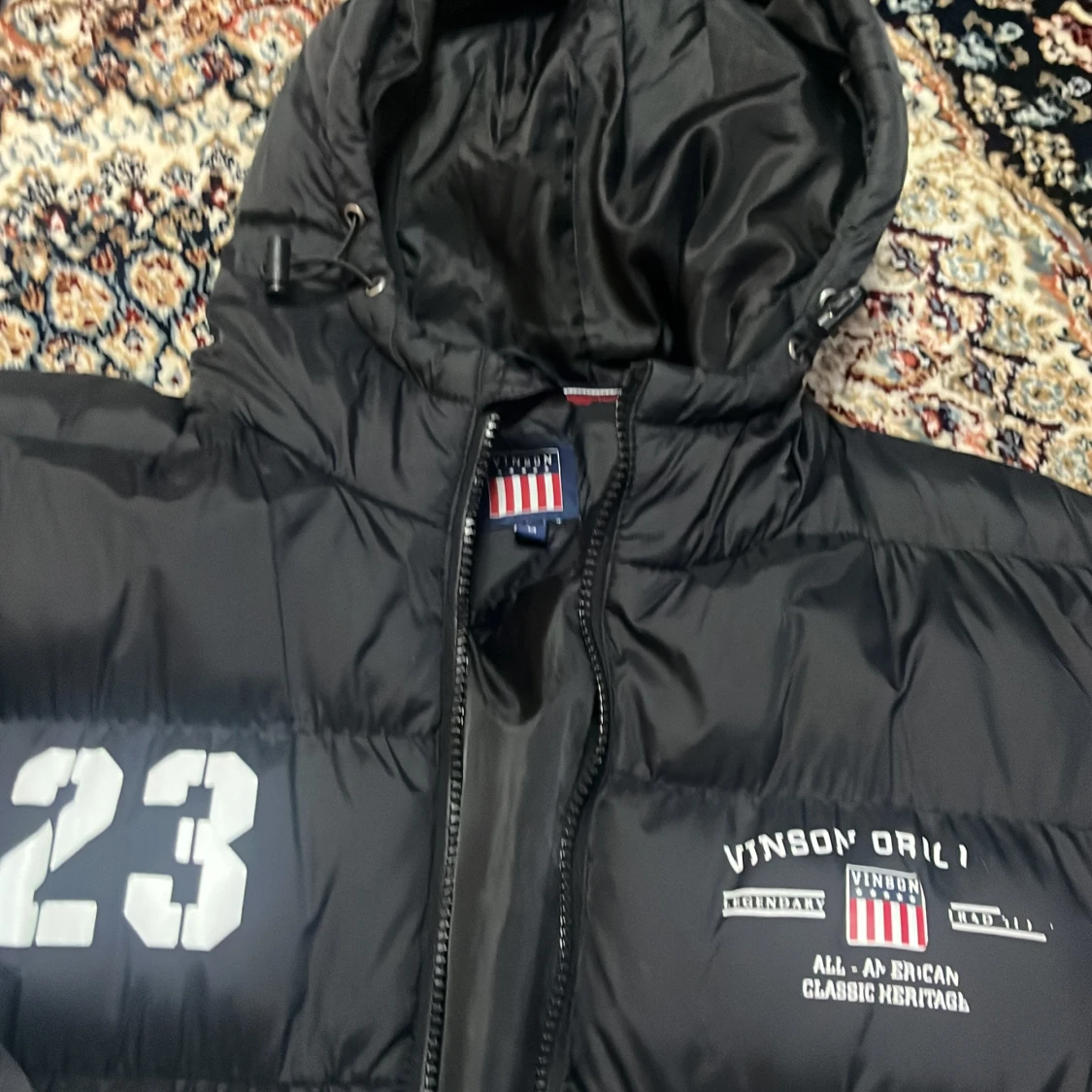 Svart pufferjacka från Vinson, M - 1