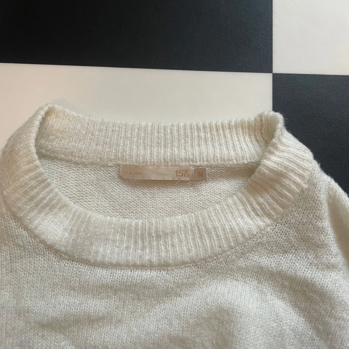 Randig stickad tröja från 157 - 1