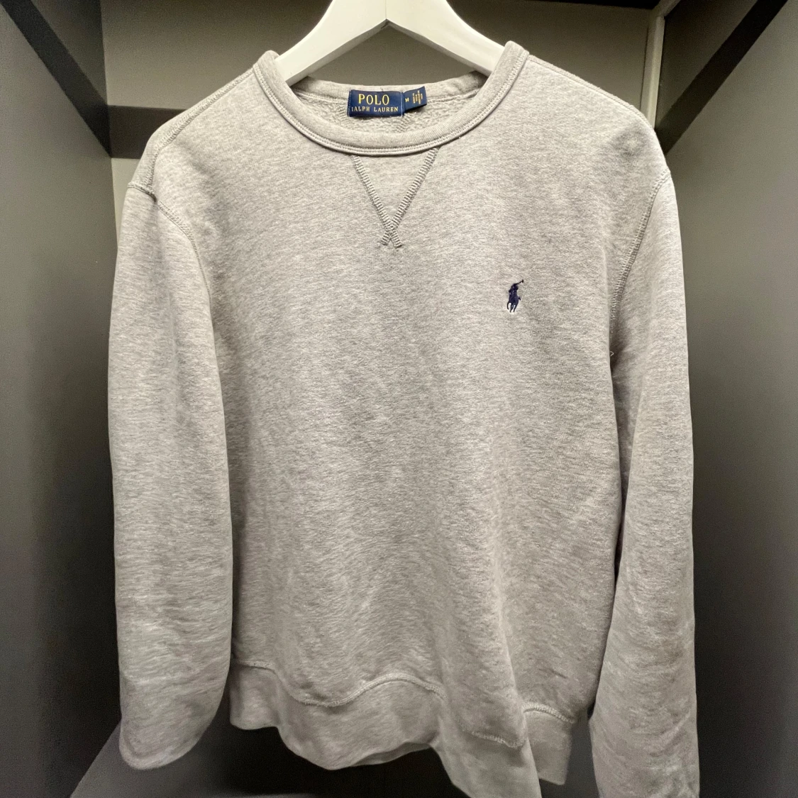 Grå sweatshirt från Polo Ralph Lauren