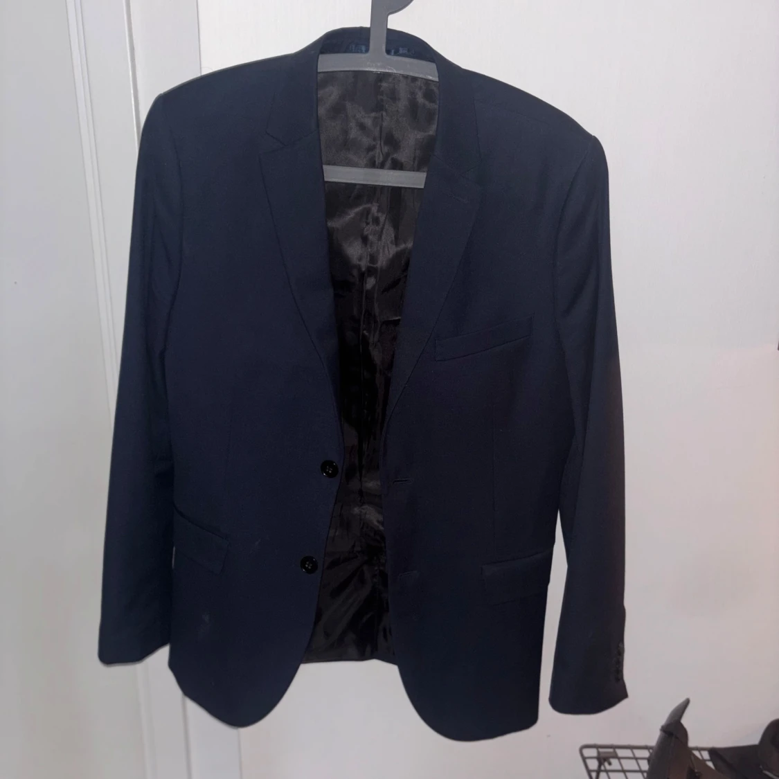 Mörkblå klassisk kavaj - 1