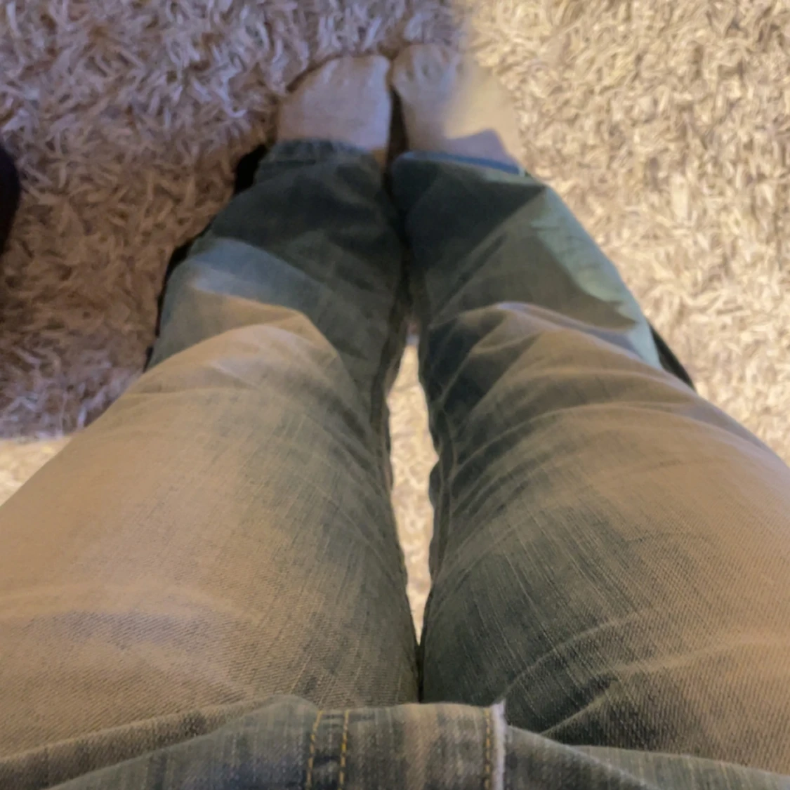 Lågmidjade Jeans   - 4