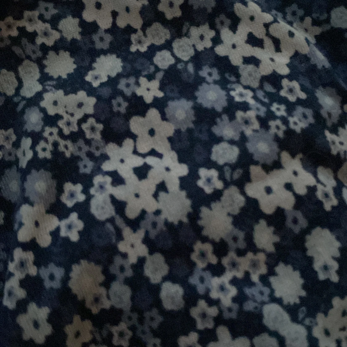 Blommig blå klänning från H&M - 2