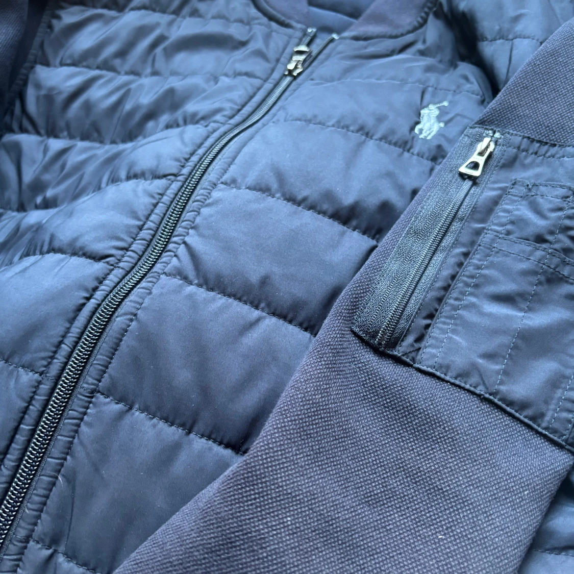 Mörkblå cardigan jacka från Polo Ralph Lauren - 1