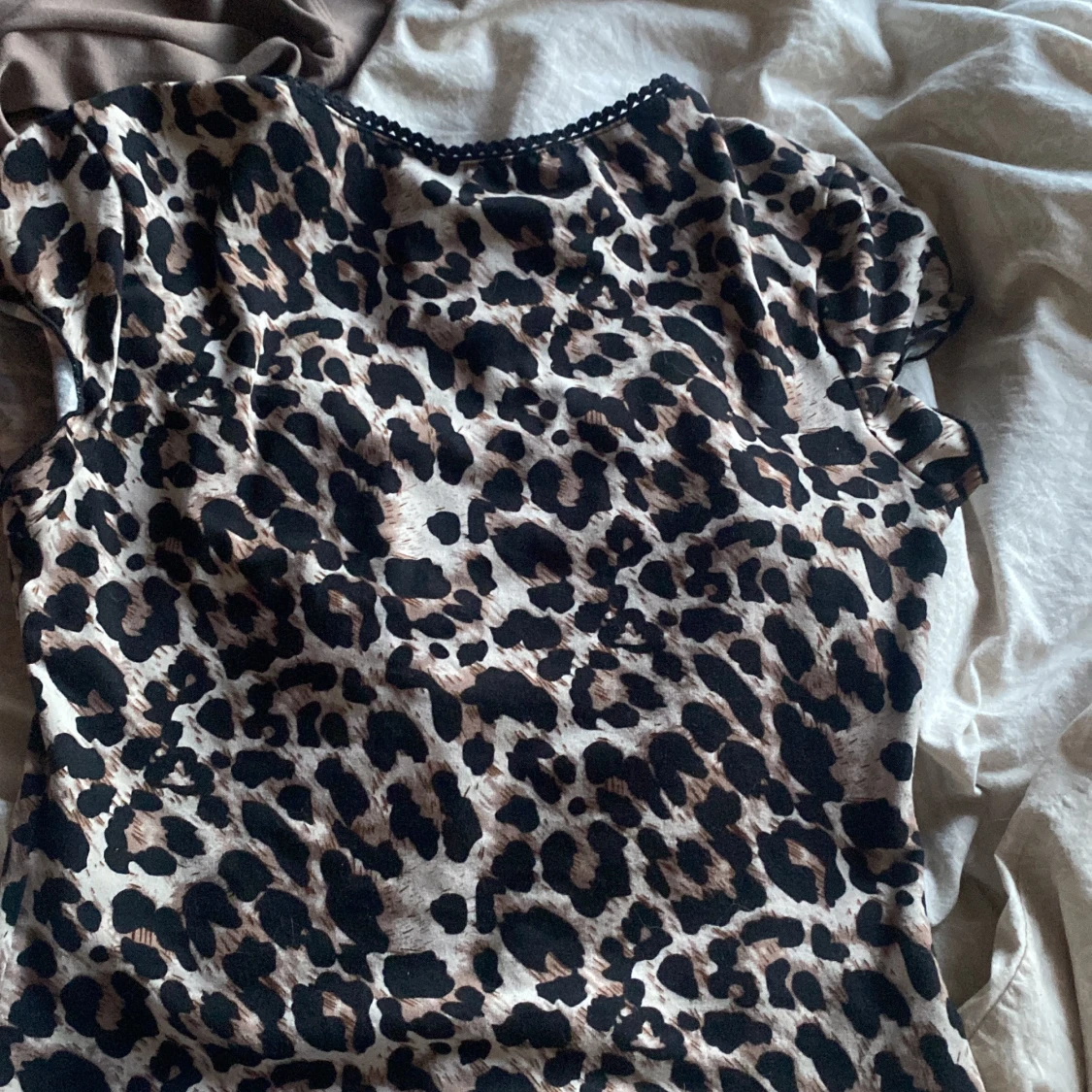 Leopardmönstrad topp från Romwe - 1