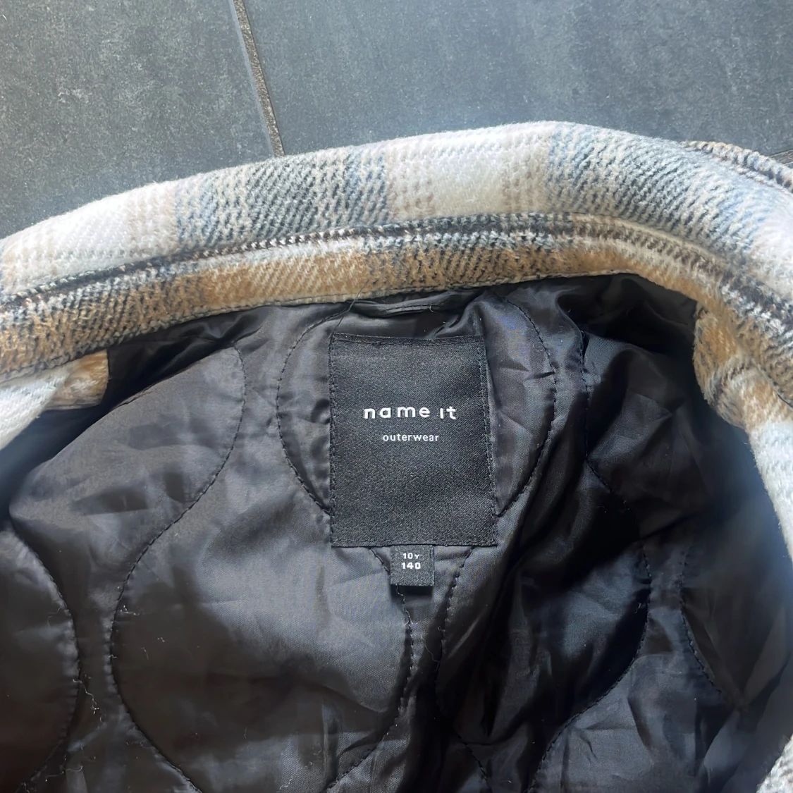 Rutig overshirt från Name It - 2